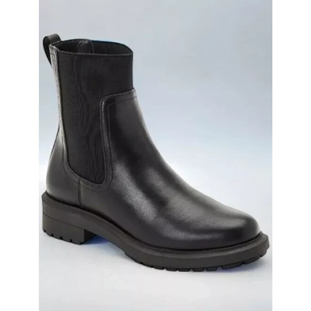 Alfani Women's Tackoma Faux Leather Manmade Ankle Boots, Black Size 8M